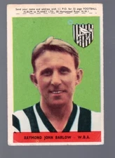Raymond John Barlow 1958-59 A&BC Footballers #9 (Planet)