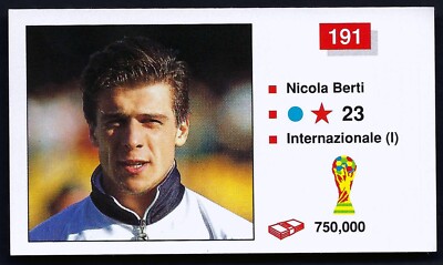 MERLIN - ITALIA 90 - #191 NICOLA BERTI, INTERNAZIONALE