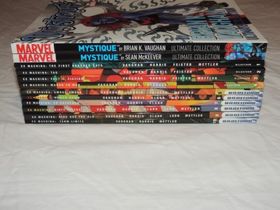 MYSTIQUE ULTIMATE COLLECTION 1, 2 MCKEEVER, BRIAN K. VAUGHN EX MACHINA 1-10 TPB
