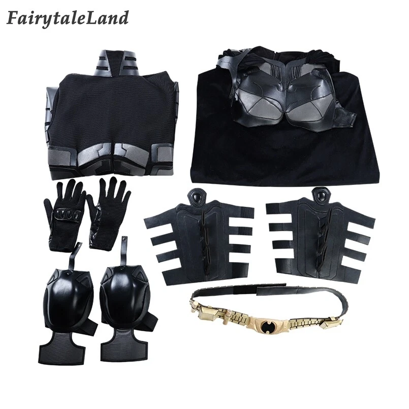 The Dark Knight Batman Bruce Wayne Cosplay Costume Outfit Breastplate Halloween - Image 3 of 4
