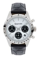Gigandet Uomo Cronografo IN Acciaio Cinturino Bianco - RACE KING G5 - G5-001