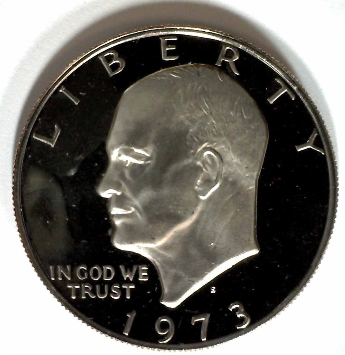 1973 S Eisenhower Dollar PROOF Clad Ike $ 1973 S US Mint