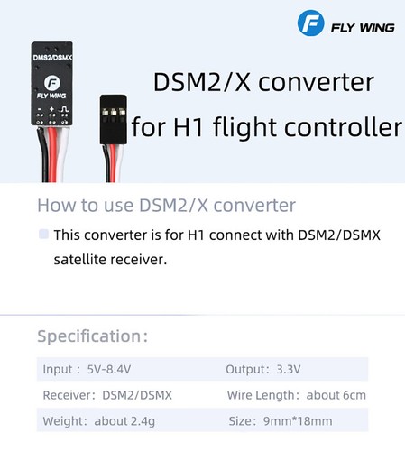 FLY Wing H1 RC GPS Helicopter Flight Controller 6CH Flybarless for FW2450L FW450 - Picture 8 of 13