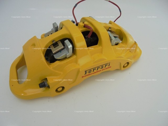 Ferrari 488 Gtb F154 Front Left Brake Caliper Complete With Pads Bremssattel