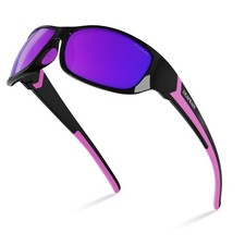 Polarized Sports Sunglasses for Men Women Driving Fishing Cycling Running Gol...
