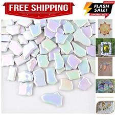 0.78"-1.57" Irregular Ceramics Mosaic Tiles,1.1LB Mosaic Pieces Stones for Ho...
