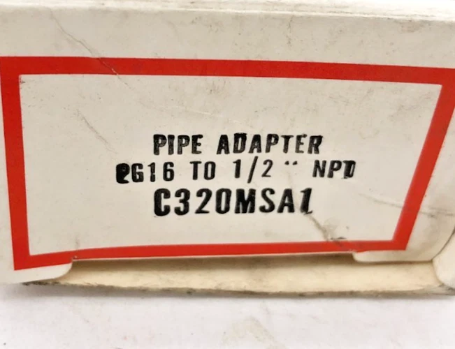 Lot of 2 New Cutler-Hammer C320MSA1 Conduit Adapters PG16 TO 1/2" NPT - Image 2 of 4