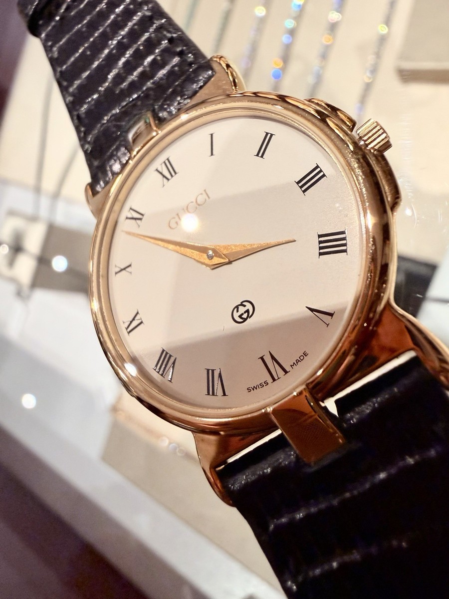 GUCCI Ladies Ivory Watch 3400M Battery Replaced for sale online | eBay