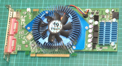 Graphic Card Palit Geforce 9800 Gt 512MB Xne / 9800txt352-pm8592 Pcie x16