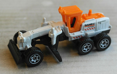 Matchbox Ground Grinder weiß/orange RANEC Equipment Baustelle MBX Construction
