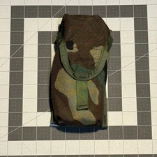 USGI Safariland MOLLE Double Magazine Pouch M4/M16 Woodland M81 - Excellent Used