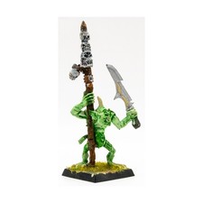 GW WHF Daemons of Chaos Metal Plaguebearer w/Banner #3 NM