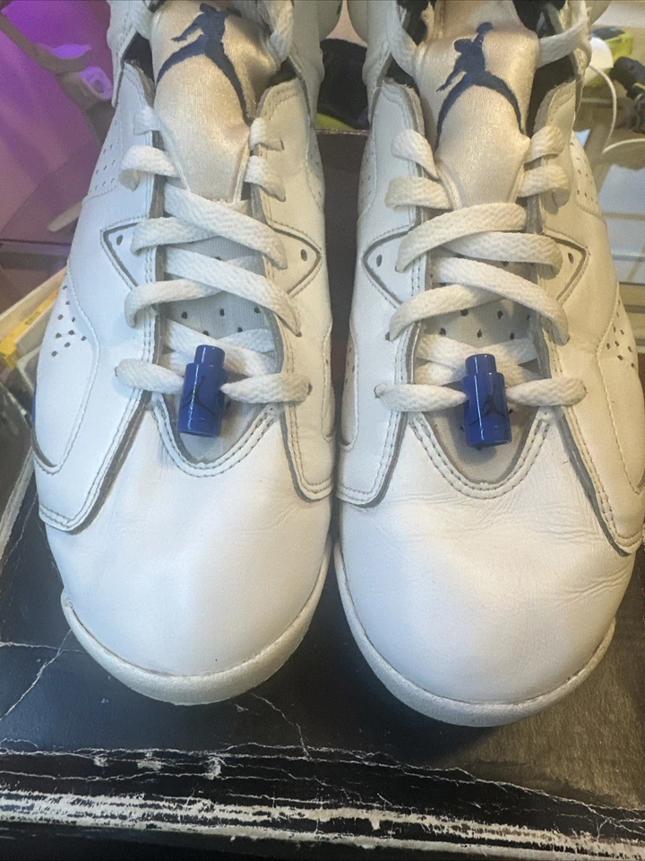 Jordan 6 OG Sport Blue 1991. Usado. Entresuela intercambiada Foto 4 de 4