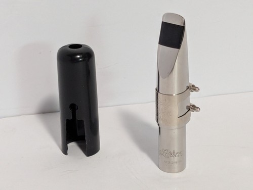 Berg Larsen Metal Tenor Saxophone Mouthpiece 105/1 - With Cap & Ligature