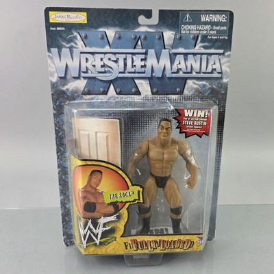 『WWF』THE ROCK フィギュア WWF THE ROCK Fully Loaded 1998 WrestleMania XV Action Figure WWE