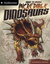 How to Draw Incredible Dinosaurs by Kristen McCurry - Paperback - GOOD