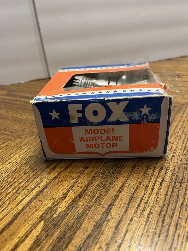 Vtg NOS 1970s Fox Manufacturing 36 C.L. 13600 Airplane Engine In Orig Box  - Image 3 of 4