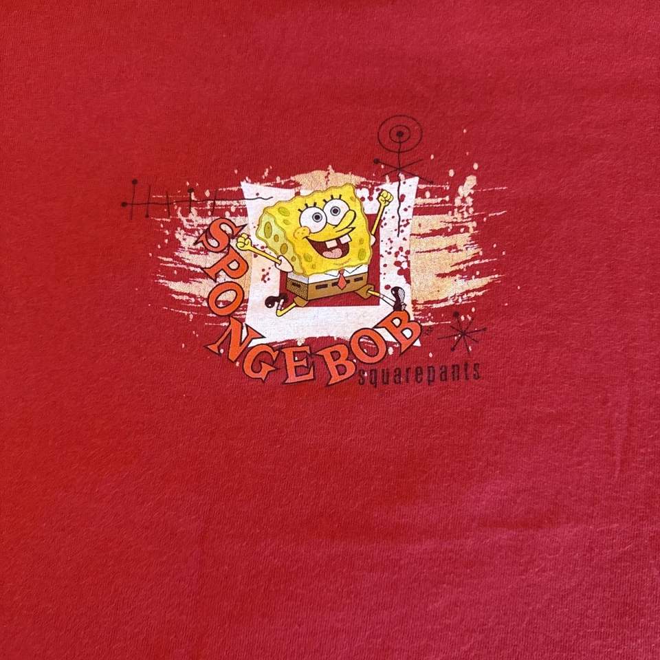 Camiseta De Colección Mr Krabs Y2K Bob Esponja Pantalones Cuadrados Smell The Smelly Nickelodeon M Foto 2 de 4