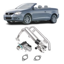 AGR-Ventil Abgasrückführungsventil Kühler für VW Eos 1F 2.0 TDI Motorcode BMM