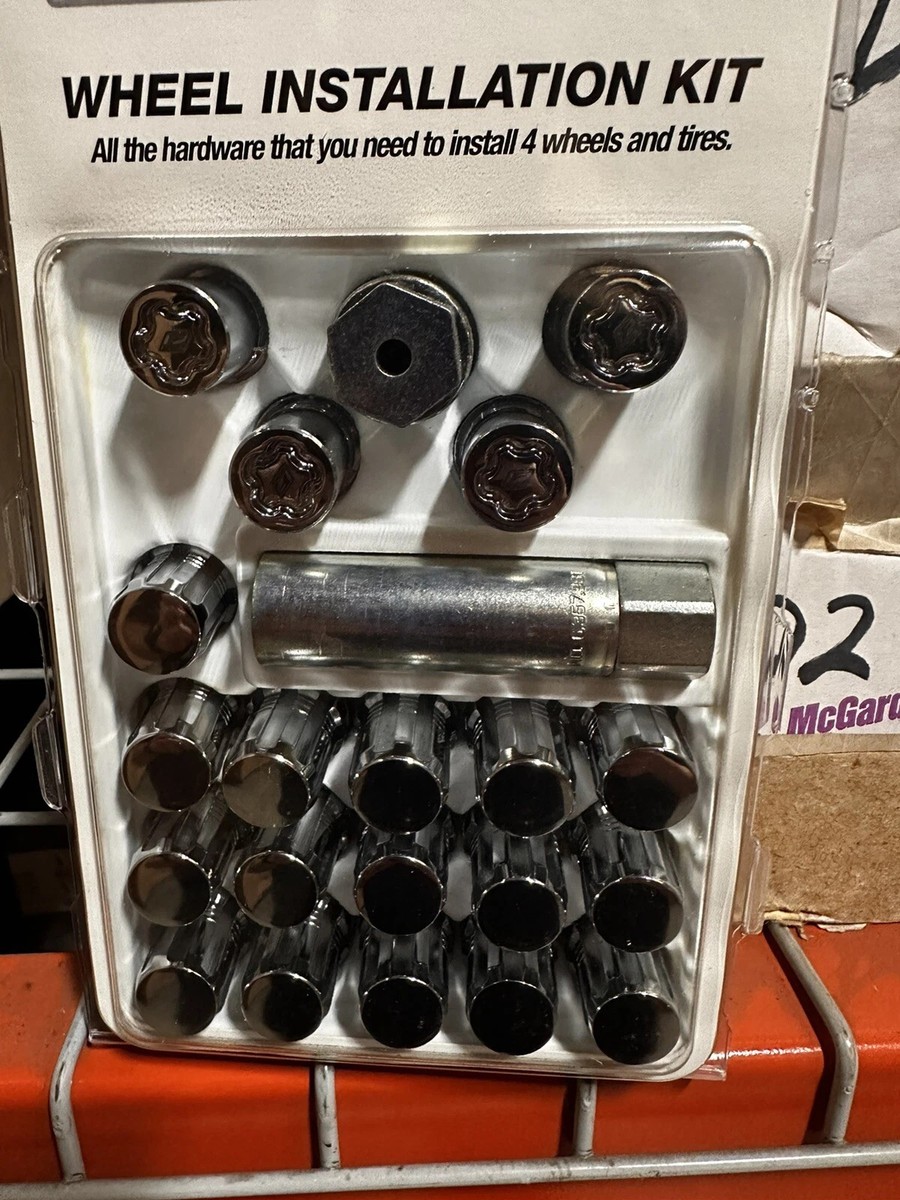 ミカタロウ New OEM Alloy Wheel Locking Lug Nut Set M14 1.5 20 Piece Lock Key