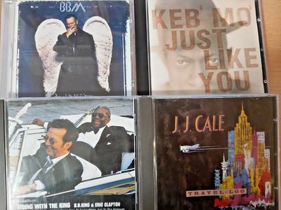 Luther Allison , Jack Bruce , B.B. King , Keb Mo  --  4 x CD  Set  --  Top Blues