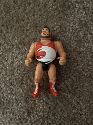Vintage 1992 WWF WWE Hasbro Typhoon Wrestling Figu...