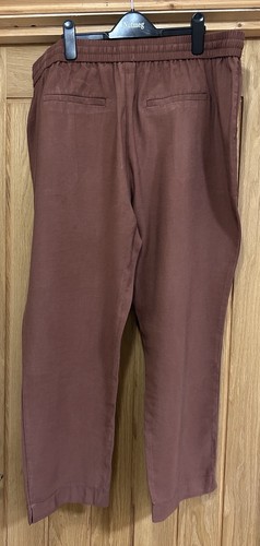 Next Ladies Size 18R Tan Trousers - Picture 4 of 6