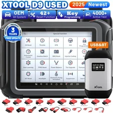 XTOOL D9 Car Bidirectional Diagnostic Tool Full System 42+ Reset Key Programming
