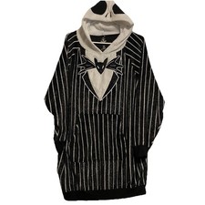 The nightmare before christmas Pajamas Night Shirt Womens Size Large Hoodie