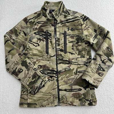 Under Armour Ridge Reaper Raider Jacket Camo Hunting Softshell Zip