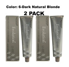 2 PACK Alfaparf Evolution of the Color Permanent  6 Dark Natural Blonde