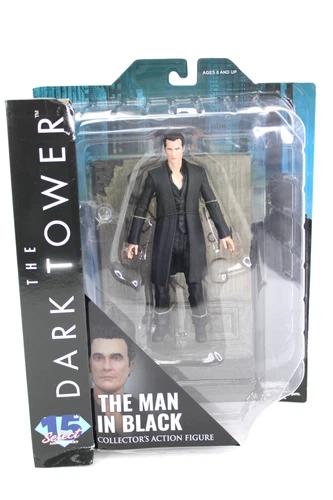 Dark Tower Matthew McConaughey Man in Black Diamond Select Action Figure NEW