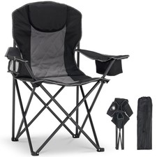 Portable Camping Chair Heavy Duty Folding Cha...