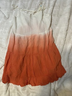 Beach By exist Halter Style Whimsical Ombré Dress