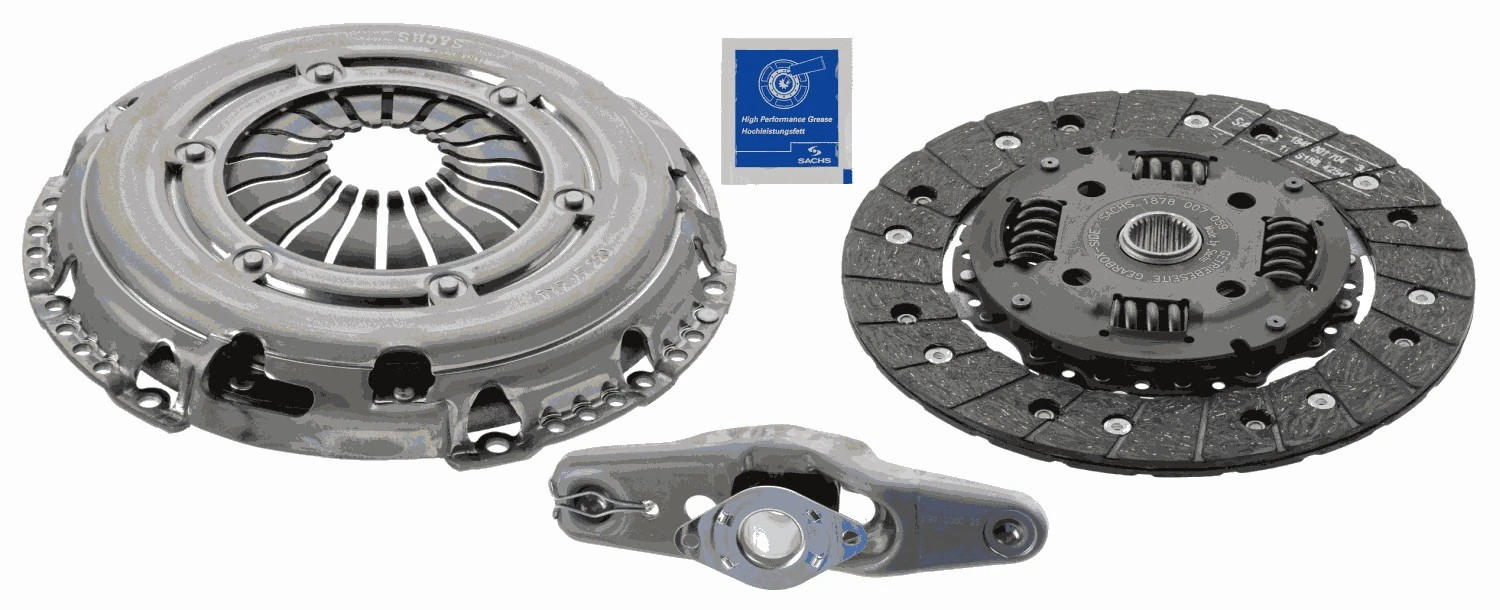 Kit d'embrayage Sachs 3000 950 067 la haute précision pour mécanique SEAT