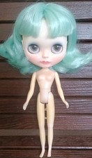 Custom Blythe Doll OOAK Mint Hair