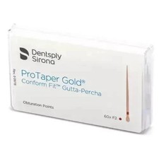 Protaper Gold Conform Fit Gutta-Percha Points by Dentsply All sizes  60/pack 