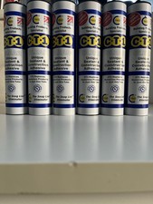 6 x CT1 Clear Sealant Construction Adhesive, 290ml, Water-Resistant