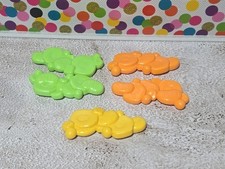 Vintage Fisher Price Fun With Food Mixed Vegetable Lot Of 5