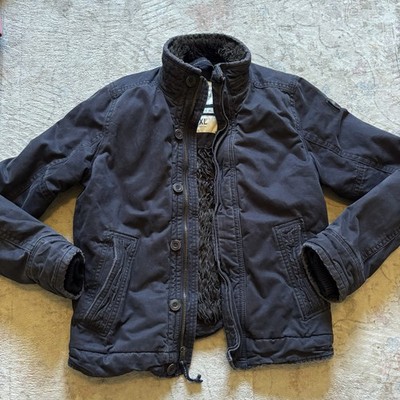 Vintage Abercrombie & Fitch Adirondack Jacket Fur Lined Men s XL Heavy Y2K GUC