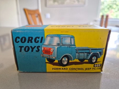 Corgi Toys# 409 Forward Control Jeep FC-150 Original Empty Box.