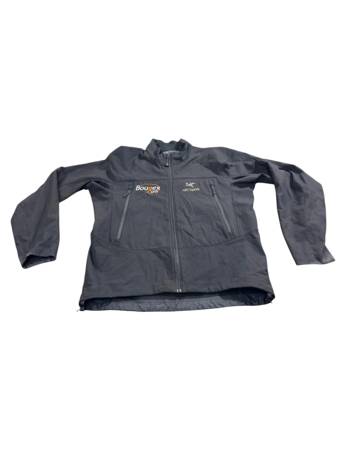 Arc'teryx Gamma LT Jacket Mens Black Softshell Bougex Tech Logo Size XL