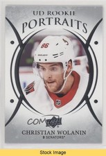 2018-19 Upper Deck UD Portraits Rookies Christian Wolanin #P-59 READ vm9