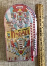 2018 SCHYLLING PINBALL Handheld 10” Plastic Hi-Score Pinball Steel Marble Game