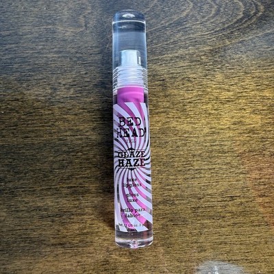 TIGI Bed Head Cosmetics Glaze Haze Luxe Lipgloss Lip Color Shine 0.11 oz New