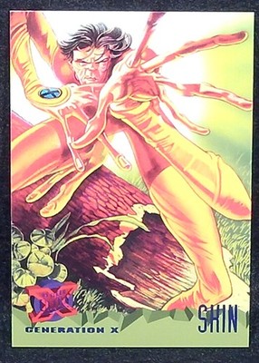 1994 Fleer Marvel Comics Generation X #77 Skin SHIN Trading Card X-Men