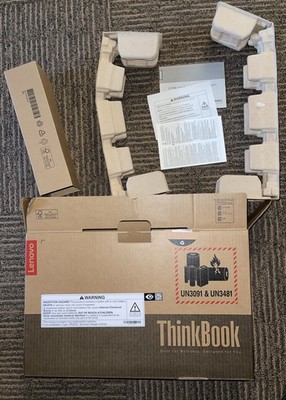 Lenovo ThinkPad T14 OEM EMPTY CARDBOARD BOX FOR SHIPPING w/ INSERTS 14'' Box Only