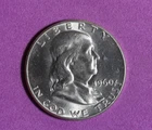 1960-P Franklin Half Dollar — photo from another recent sale
