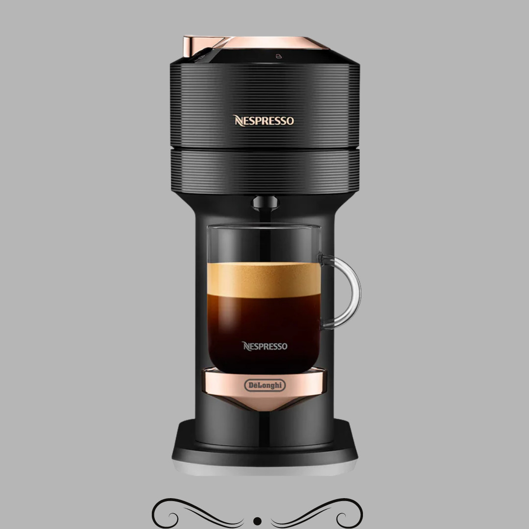 Delonghi ENV120BAE Vertuo Next Espresso Capuccino Machine, Rose Gold