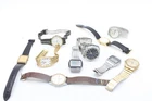 F x10 Vintage Various Gents Quartz Seiko Wristwatches, Not Working, Parts Only